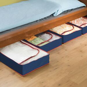 Blancheporte Súprava 4 úložných boxov pod posteľ súpr. 4 ks