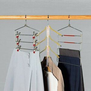 Blancheporte Vešiaky na úsporu miesta ramínka sukňa+nohavice+košeľa